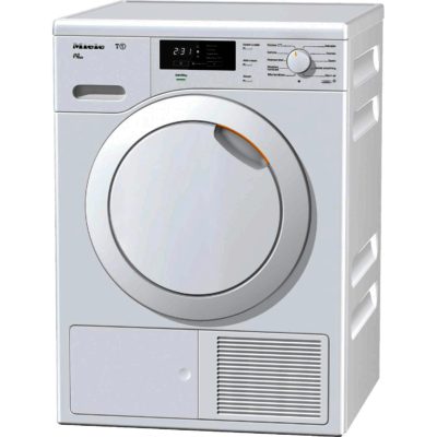Miele TKB540WP 8kg Heat Pump Condenser Tumble Dryer in White Miele TKB540WP 8kg Heat Pump Condenser Tumble Dryer in White